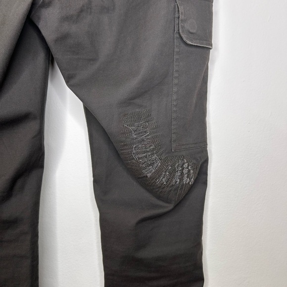 ATM ANTHONY THOMAS MELILLO Stretch Cotton Distressed Cargo Pants - Picture 9 of 11